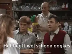 Ze heeft schone oogskes