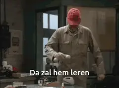 Ik zal hem een lesje leren