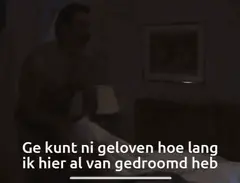 Eindelijk het moment waar hij op wachtte