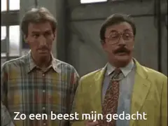 Zo een beest, mijn gedacht