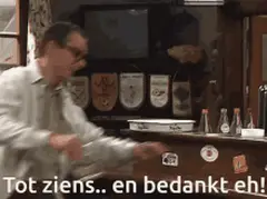 Tot ziens en bedankt
