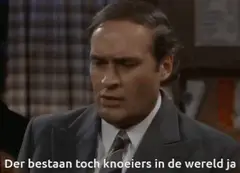 Der bestaan toch knoeiers in de wereld ja