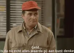 Geld is da nu echt alles?