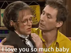 Pol kust vrouw, ik hou van jou