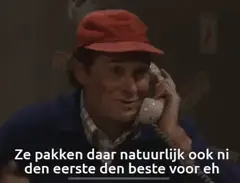 Ze pakken daar natuurlijk