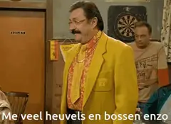 Met veel heuvels en bossen enzo