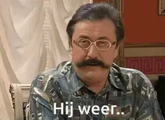 Hij weer