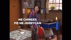 Ne Chinees met ne jerrycan