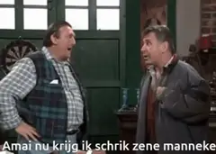 Amai nu krijg ik schrik zene manneke
