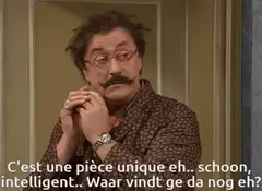 Boma vindt iets mooi en slim