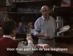 Oscar foetert bij de roman