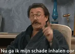 Nu ga ik mijn schade inhalen