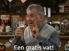 Een gratis vat