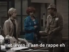 Het leven is aan de rapper eh