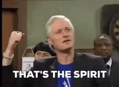 That's the spirit
