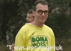 Marc in Boma-worst shirt