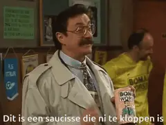 Boma met doos Leonidas-pralines