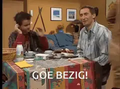 Goe bezig