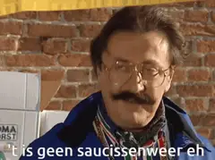 Het is geen saucissenweer