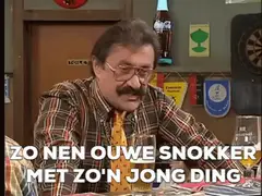 Boma als ouwe snokker met jong ding