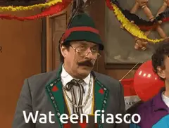 Wat een fiasco