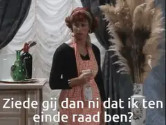 Carmen zit er tussen