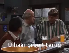 U haar groeit terug