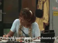 Vriendschap is toch iets schoons eh