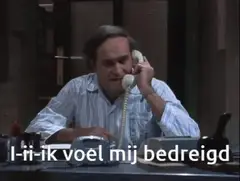 Bang, bedreigd voelen