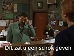 Boma schrikt en veegt tranen