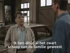 Ik ben altijd al het zwart schaap van de familie geweest