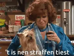 Carmen is kwaad en scheldt
