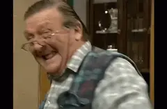 Hard lachen, grappig