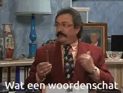 Wat een woordenschat