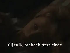 Gij en ik tot het bittere einde