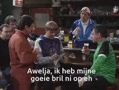 Boma kan zonder bril niet lezen