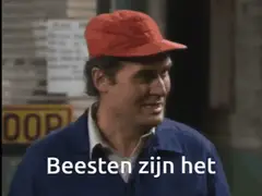 Beesten zijn het