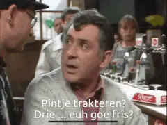 Pintje trakteren, Xavier de steward